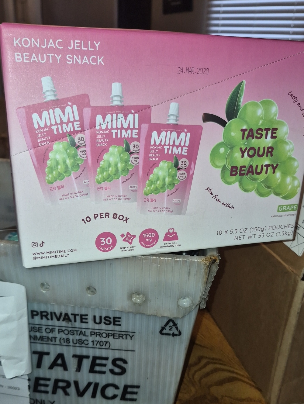 Konjac Jelly Beauty MimiTime Nwt